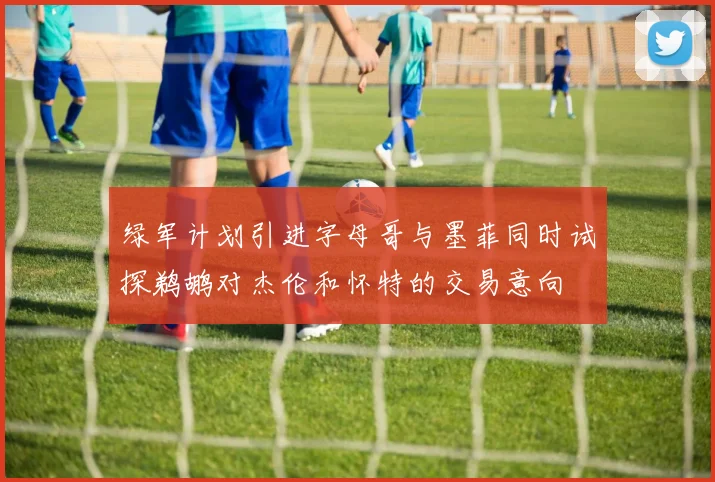 绿军计划引进字母哥与墨菲同时试探鹈鹕对杰伦和怀特的交易意向